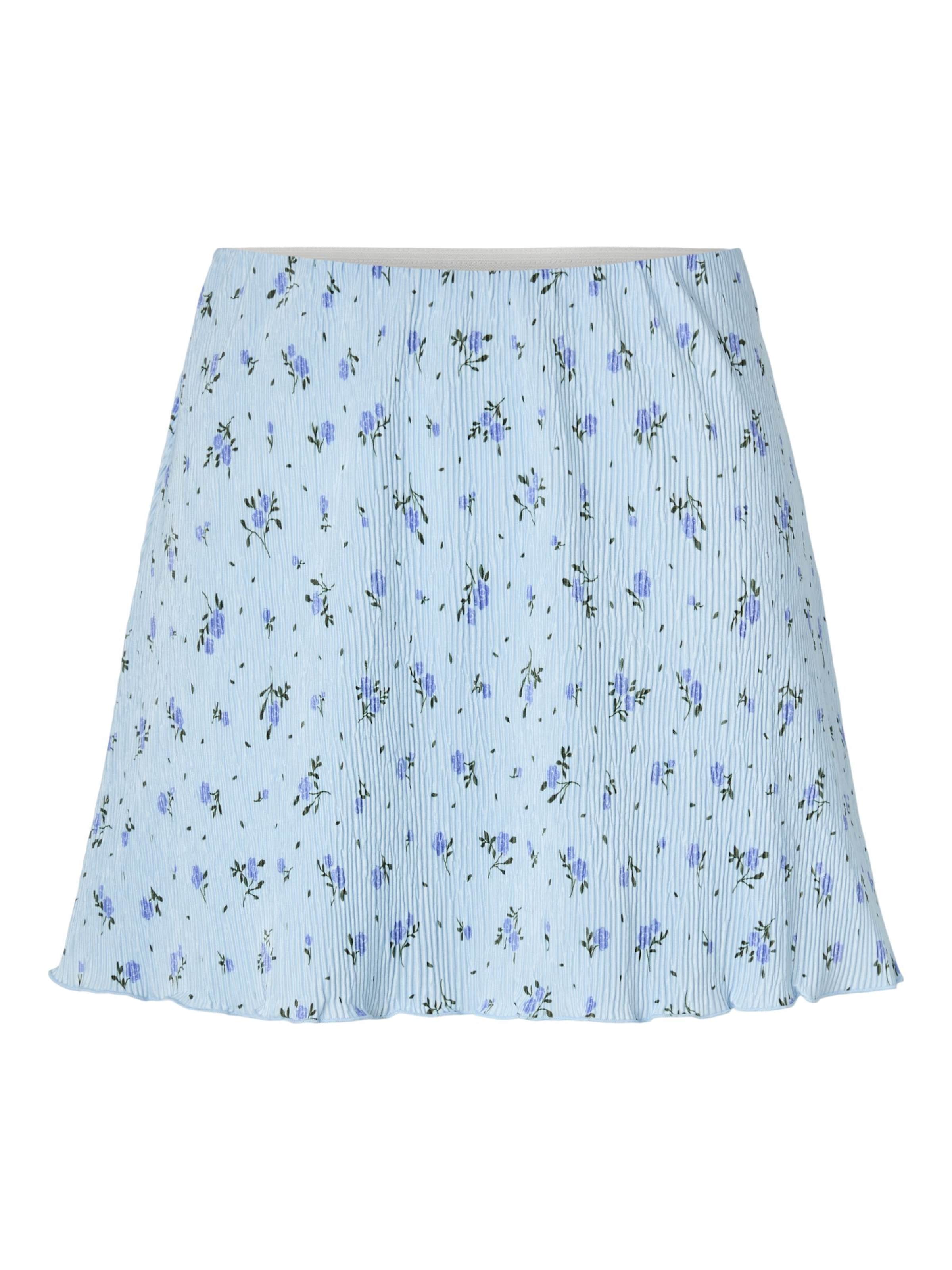 PIECES Rock in Blau: Vorderseite