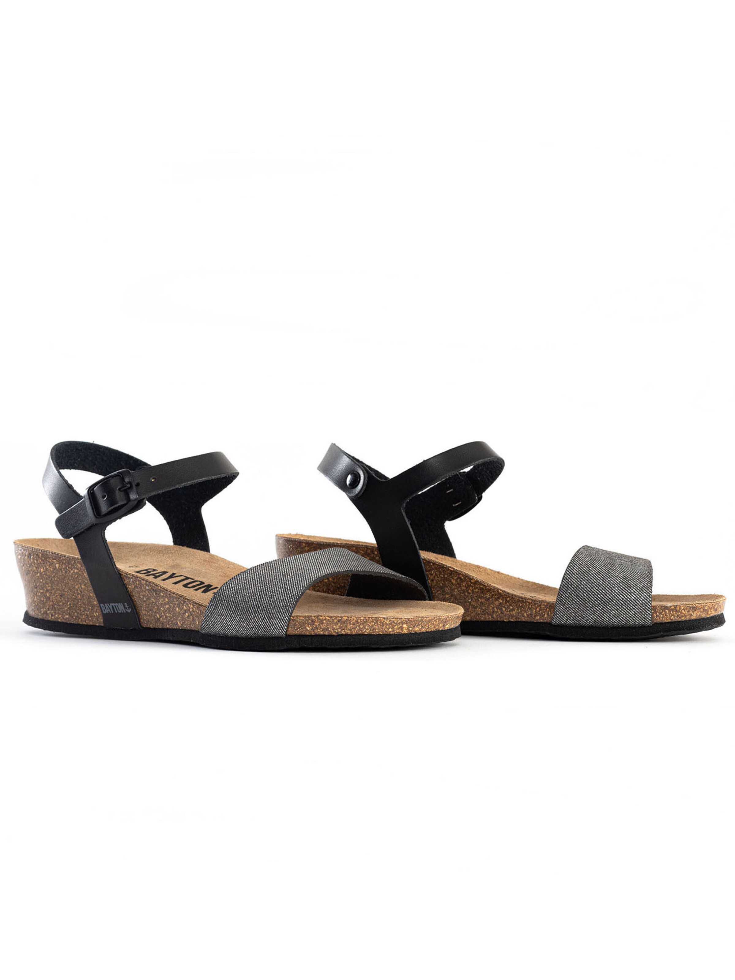 Bayton - Sandalias con hebilla 'Wodonga' en negro