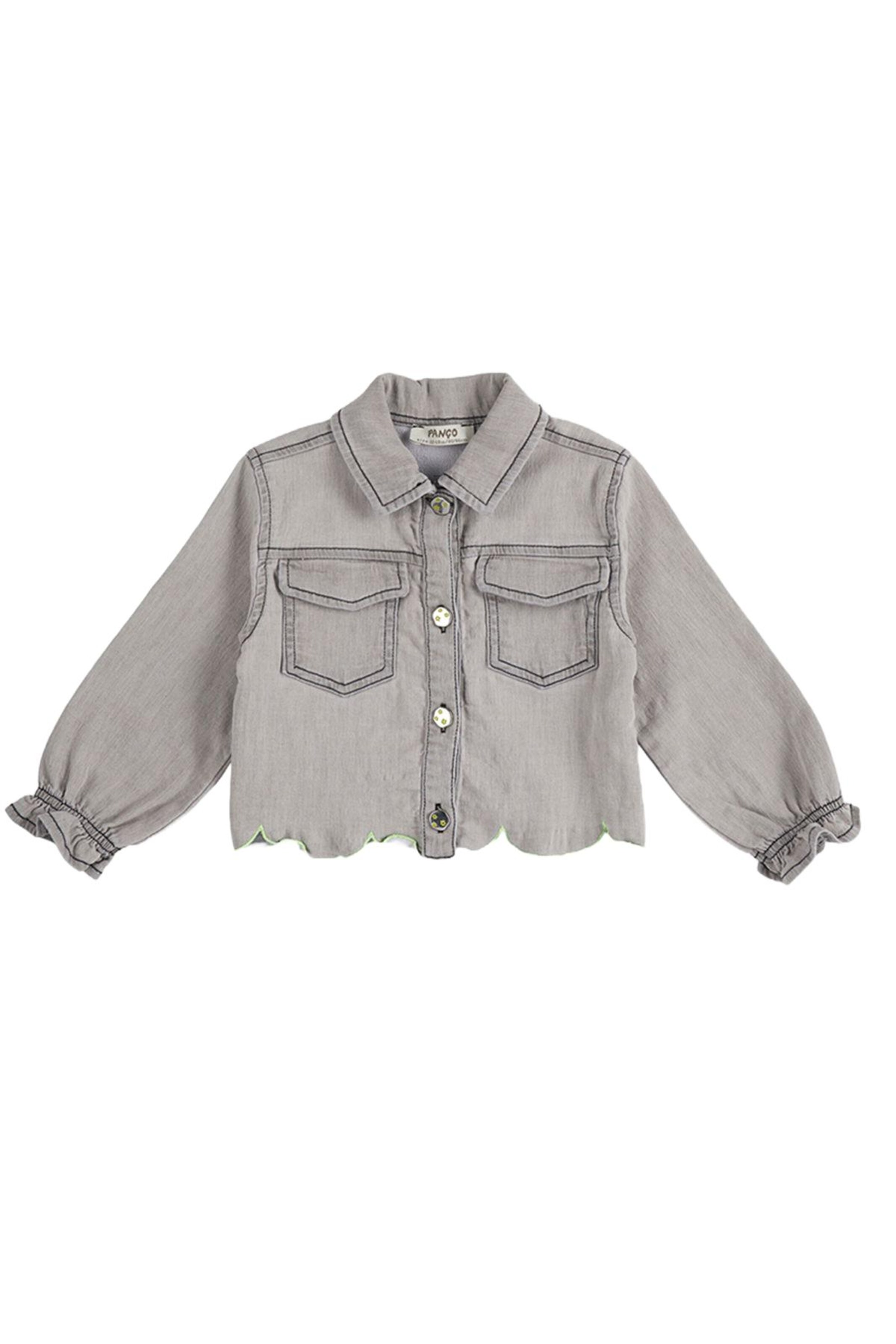 Panço Tussenjas in Grijs: voorkant