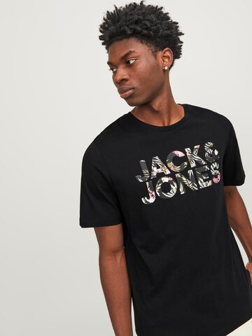 JACK & JONES Футболка 'JJEJeff' в Черный