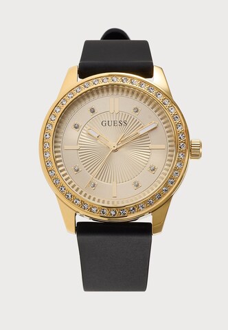 GUESS Analog klocka 'MARGO' i svart: framsida