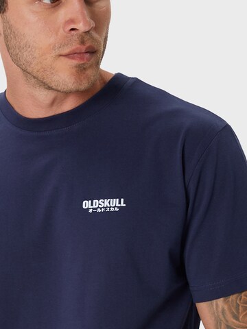 Oldskull Shirt in Blau