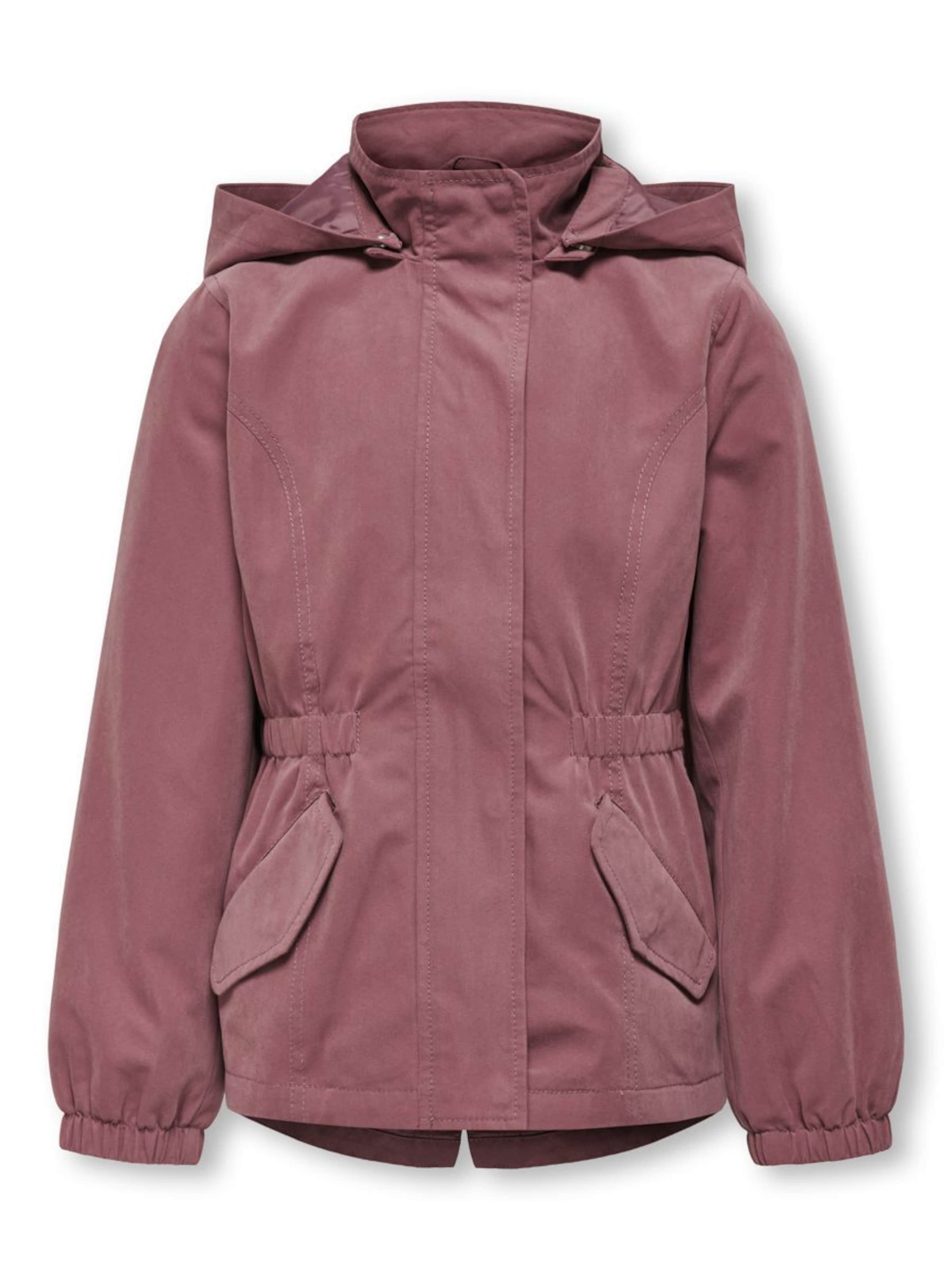 ONLY GIRLS Between-season jacket in Brown: front