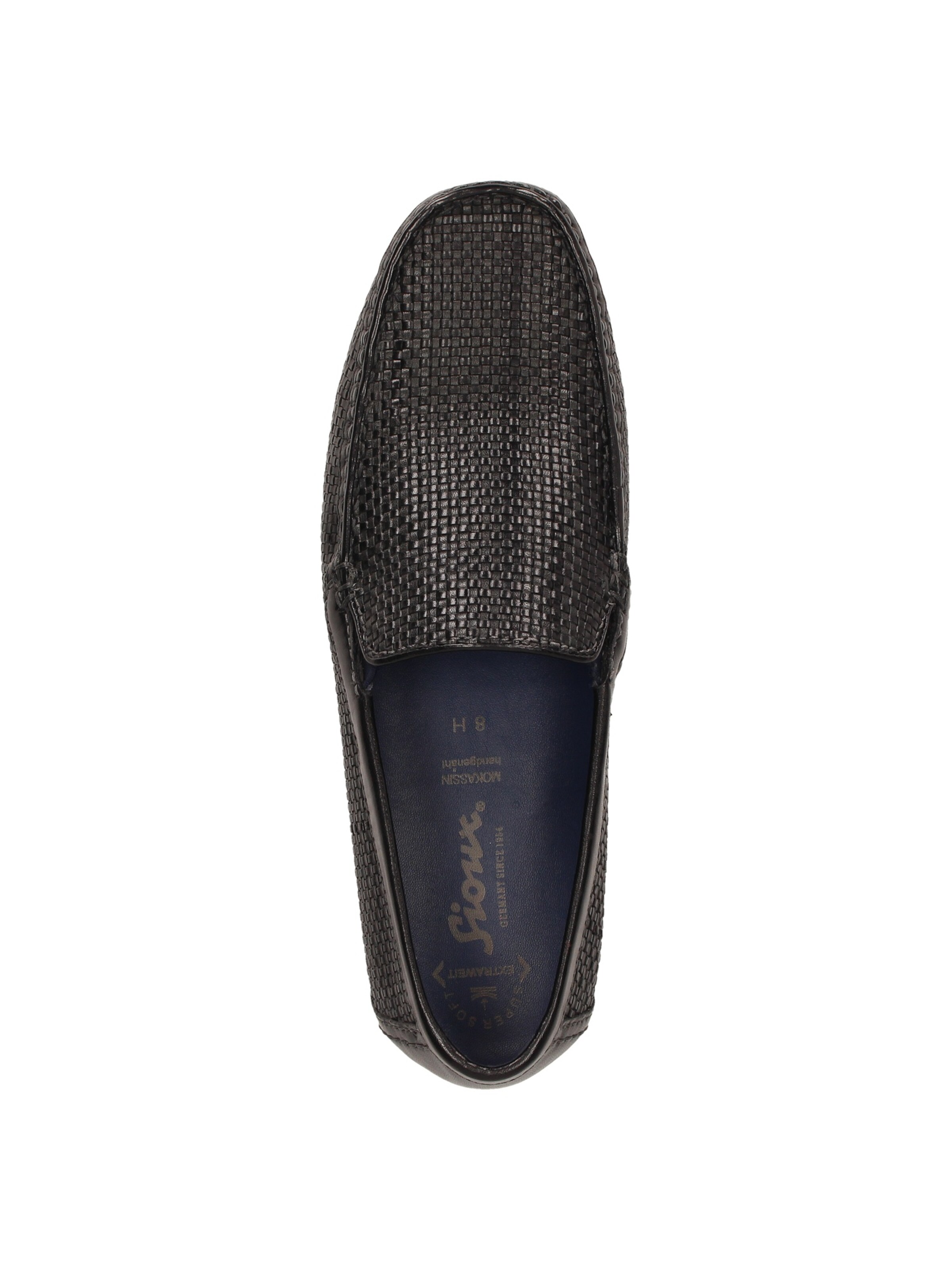 SIOUX Moccasin 'Giumelo' in Black