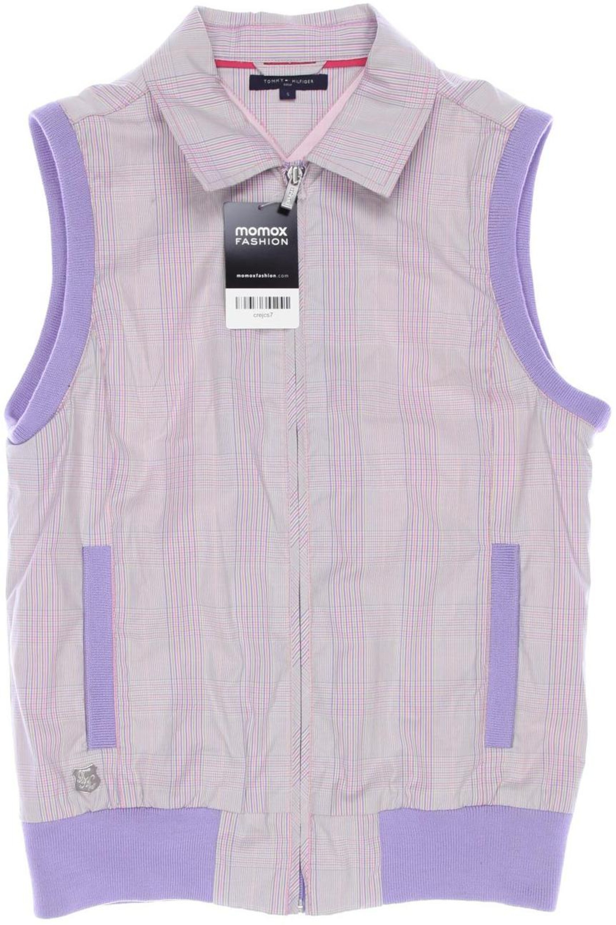 TOMMY HILFIGER Vest in S in Purple: front