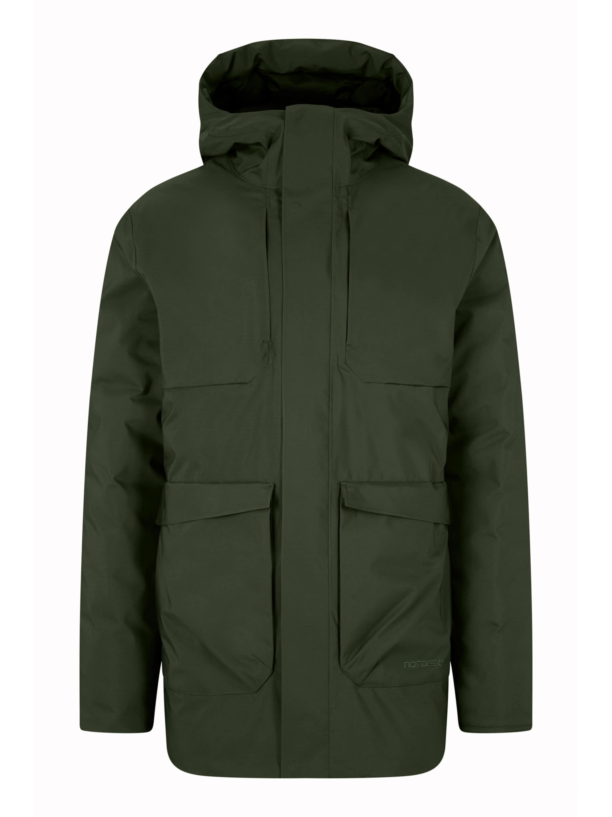 NORDISK Winterparka 'Jarvi'‌‌‌‌‌‌‌‌‌ in S in dunkelgrün, Produktansicht