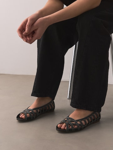 Next - Bailarina 'Forever Comfort' en negro