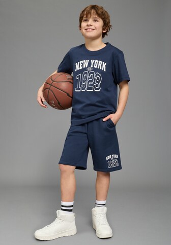 H.I.S EM Set in Blau