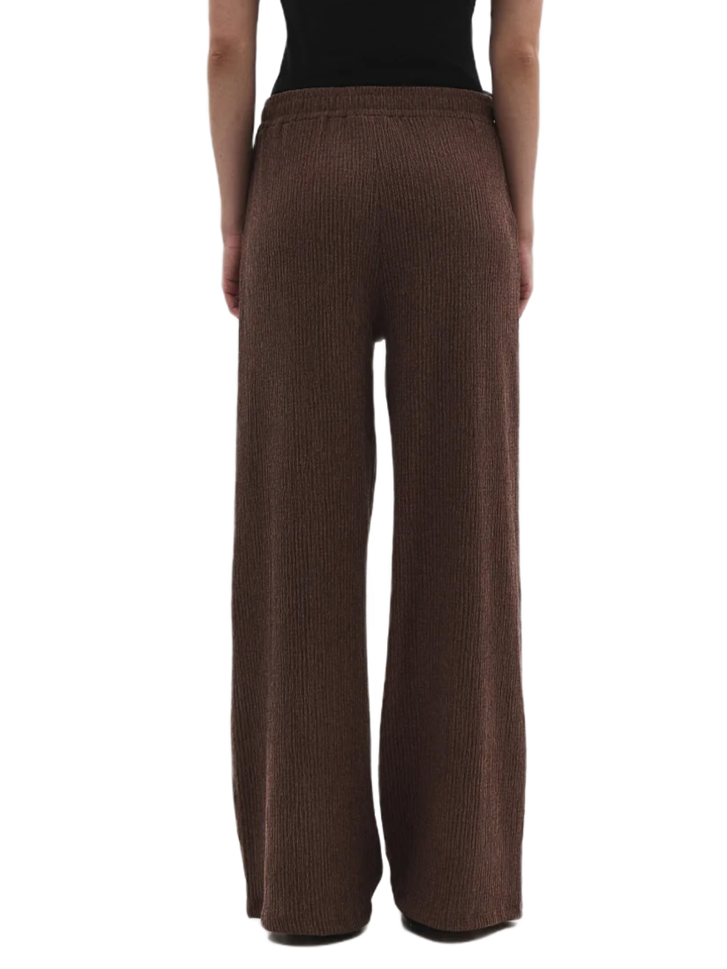 No Matter What Wide Leg Hose in Braun