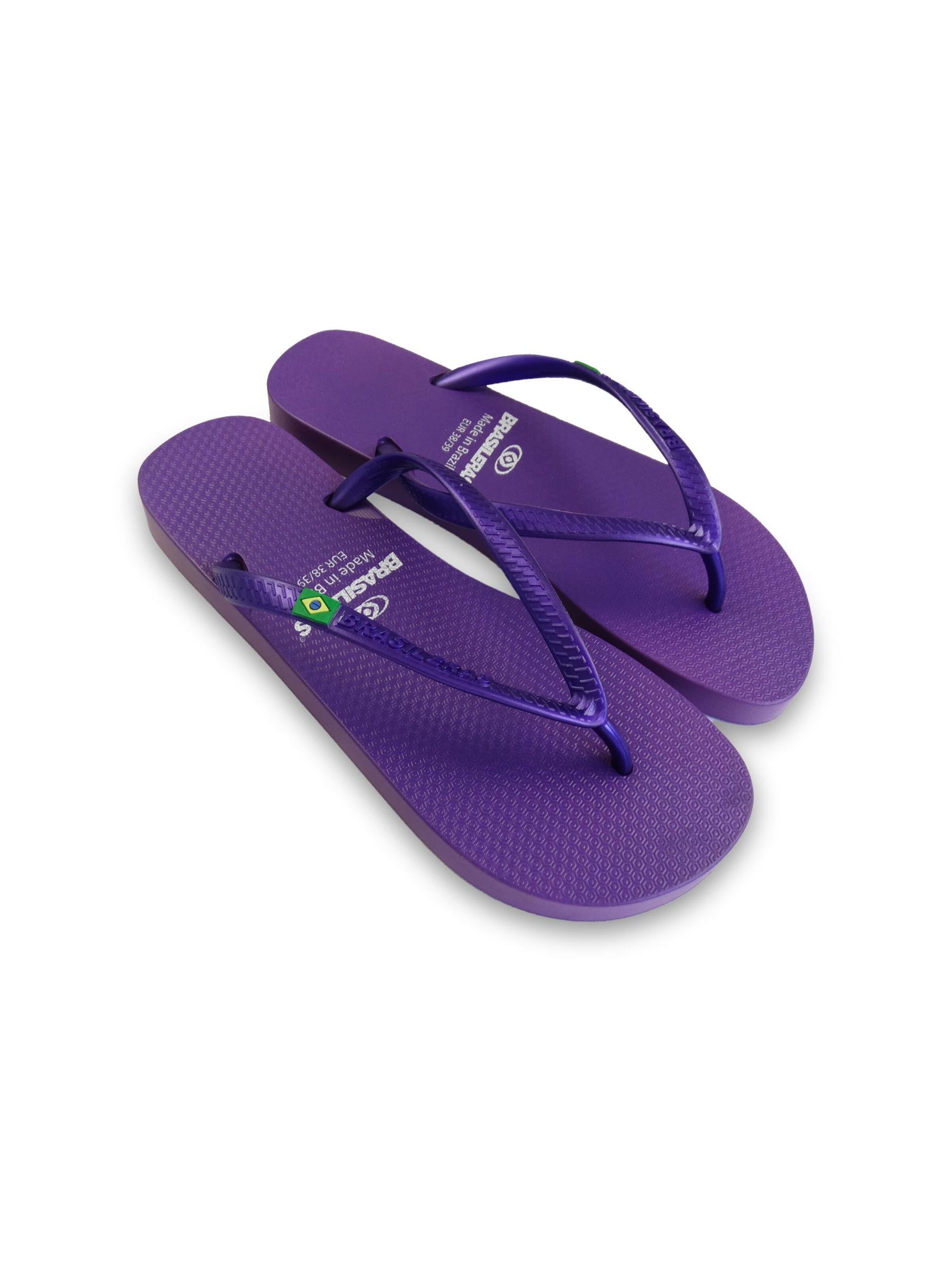 Brasileras Zehentrenner 'Classic Pearl W' in Lila