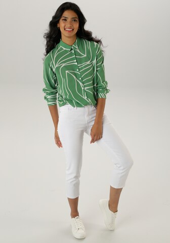 Aniston SELECTED Blouse in Green