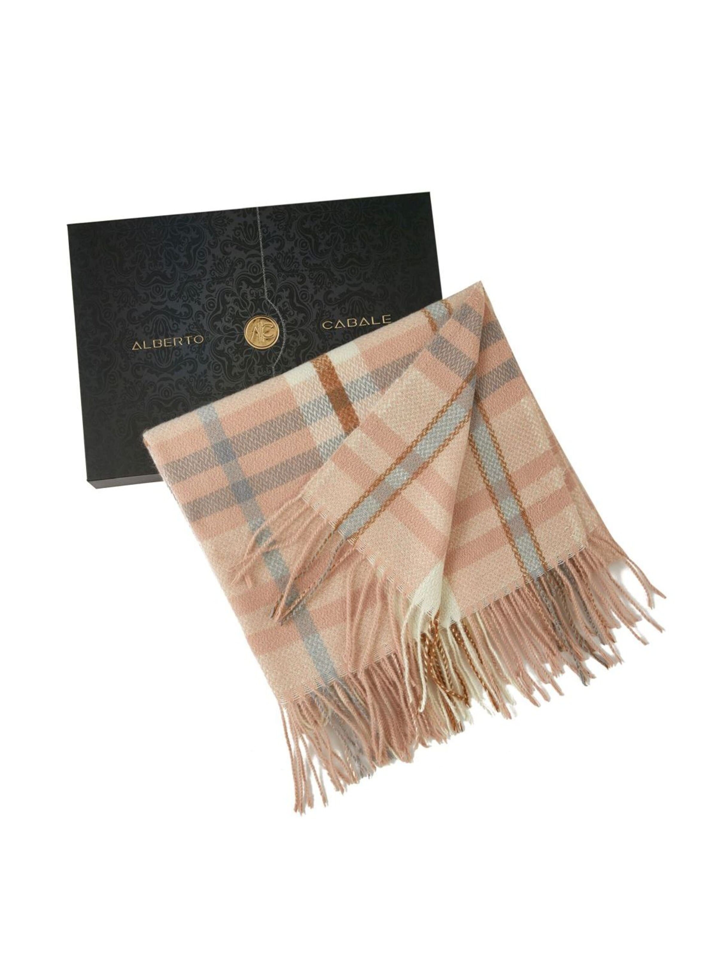 alberto cabale Scarf 'VALENTINA' in Pink