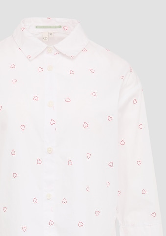 Camicia da donna di QS in bianco