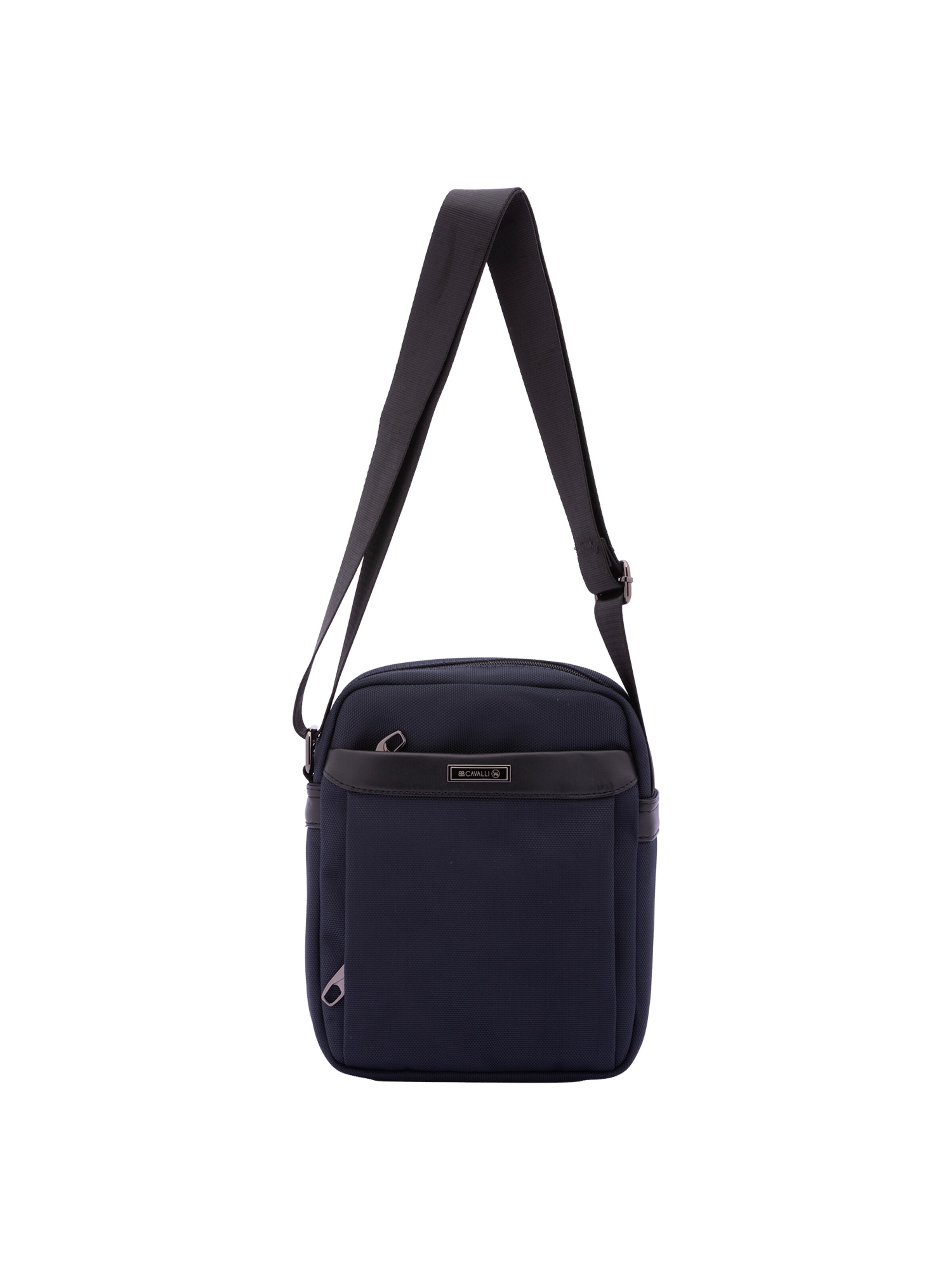 Borsa a tracolla 'Borsa a Tracolla Uomo B Cavalli Poliestere Zip' di B. Cavalli in blu: frontale