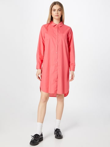 SAINT TROPEZ Платье-рубашка 'Louise' в Оранжевый: спереди