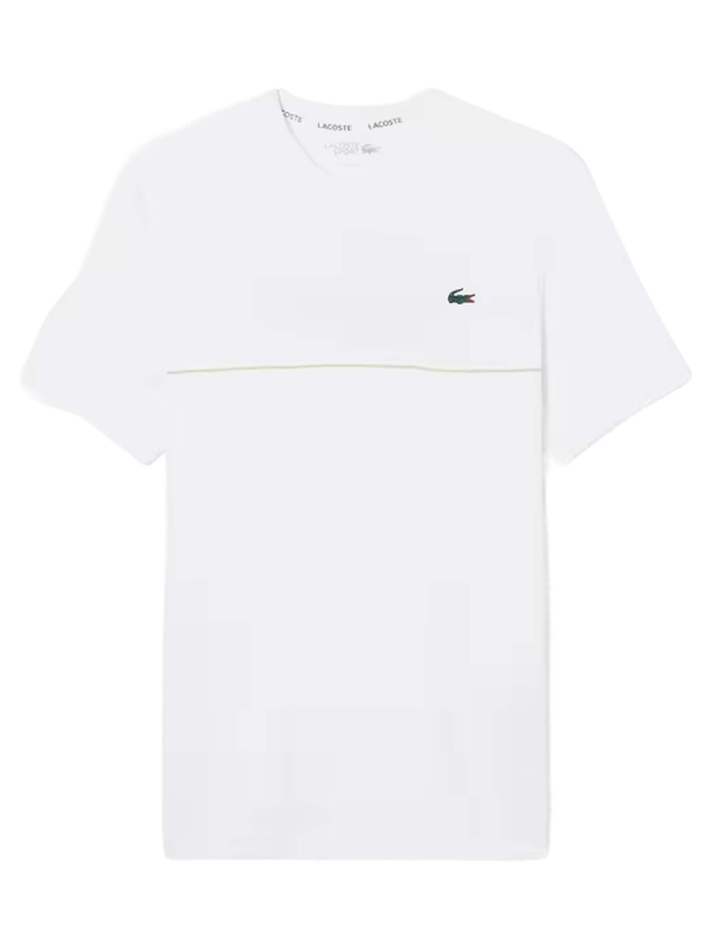 LACOSTEMajica 'Camiseta lacoste blanca back croco ultra dry tee' - bijela boja