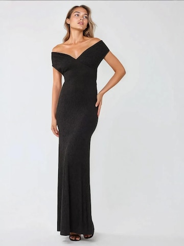 Hiccup Evening Dress in Black
