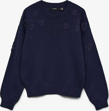 VERO MODA Sweater 'VMDaisy' in Blue: front