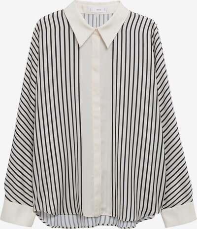 MANGO Bluse 'LINEAS' in schwarz / offwhite, Produktansicht