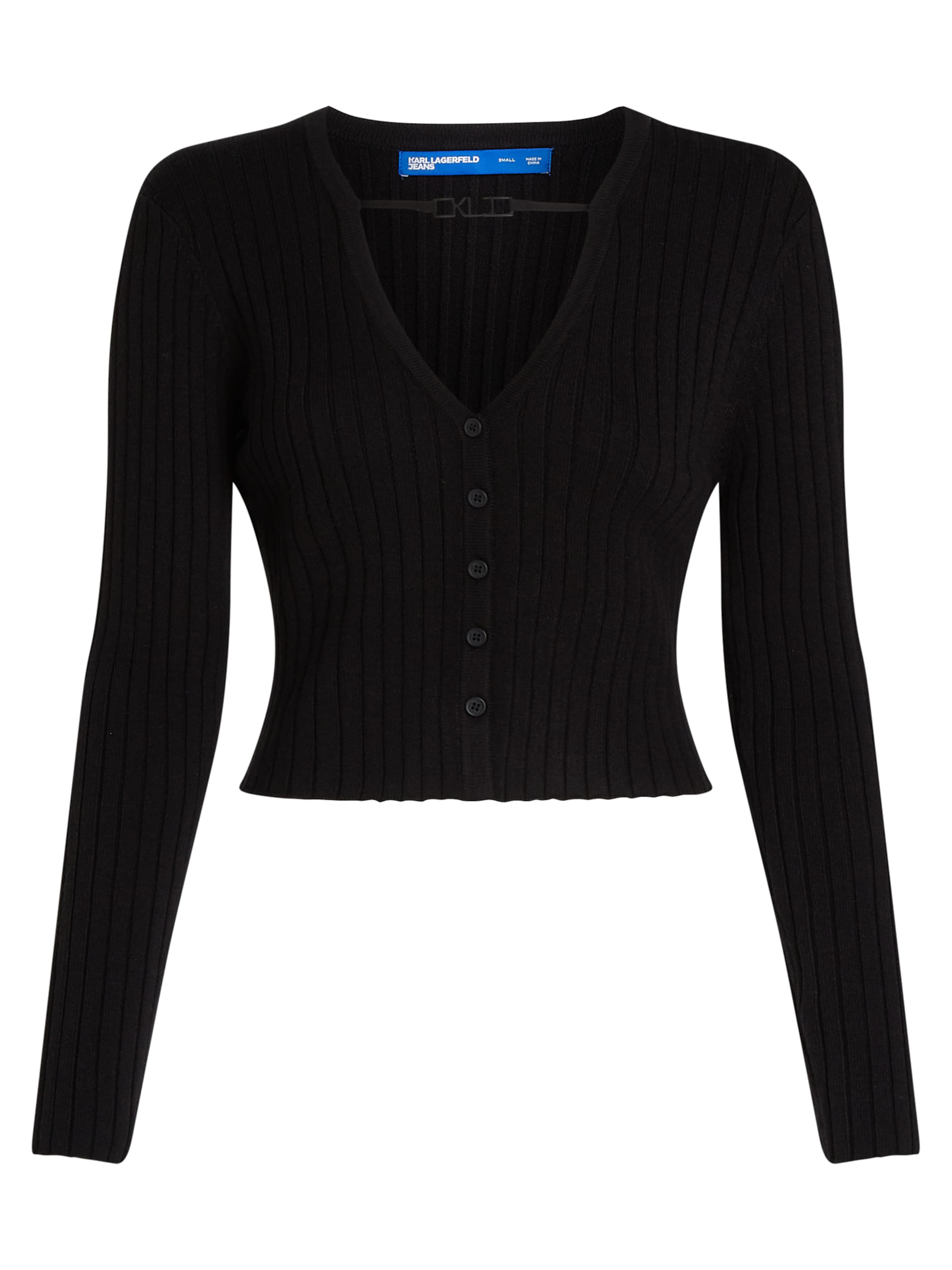 KARL LAGERFELD JEANS Kampsun, värv must: eest vaates