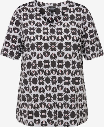 Ulla Popken Shirt in Black: front