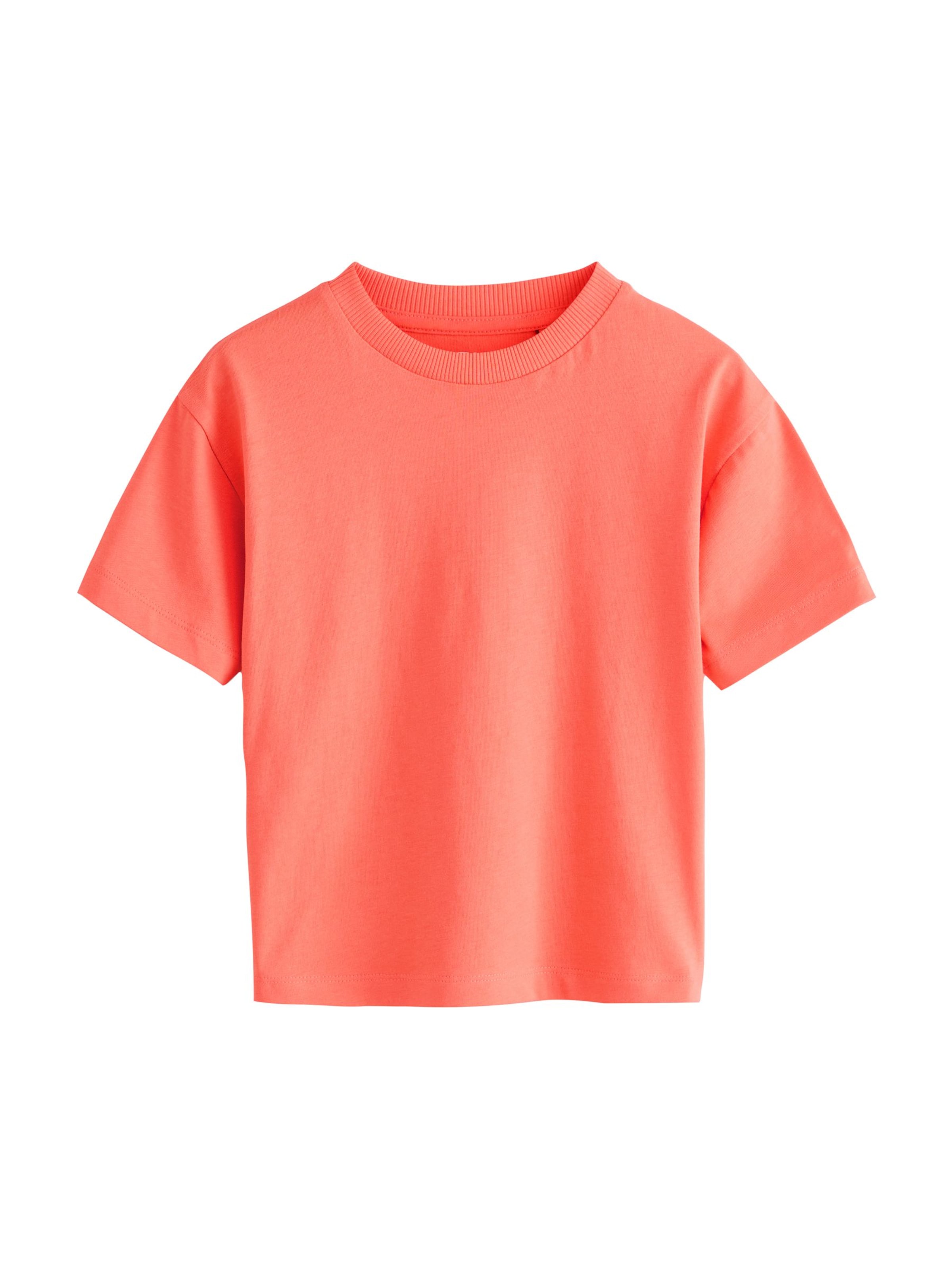 T-Shirt Next en orange : devant