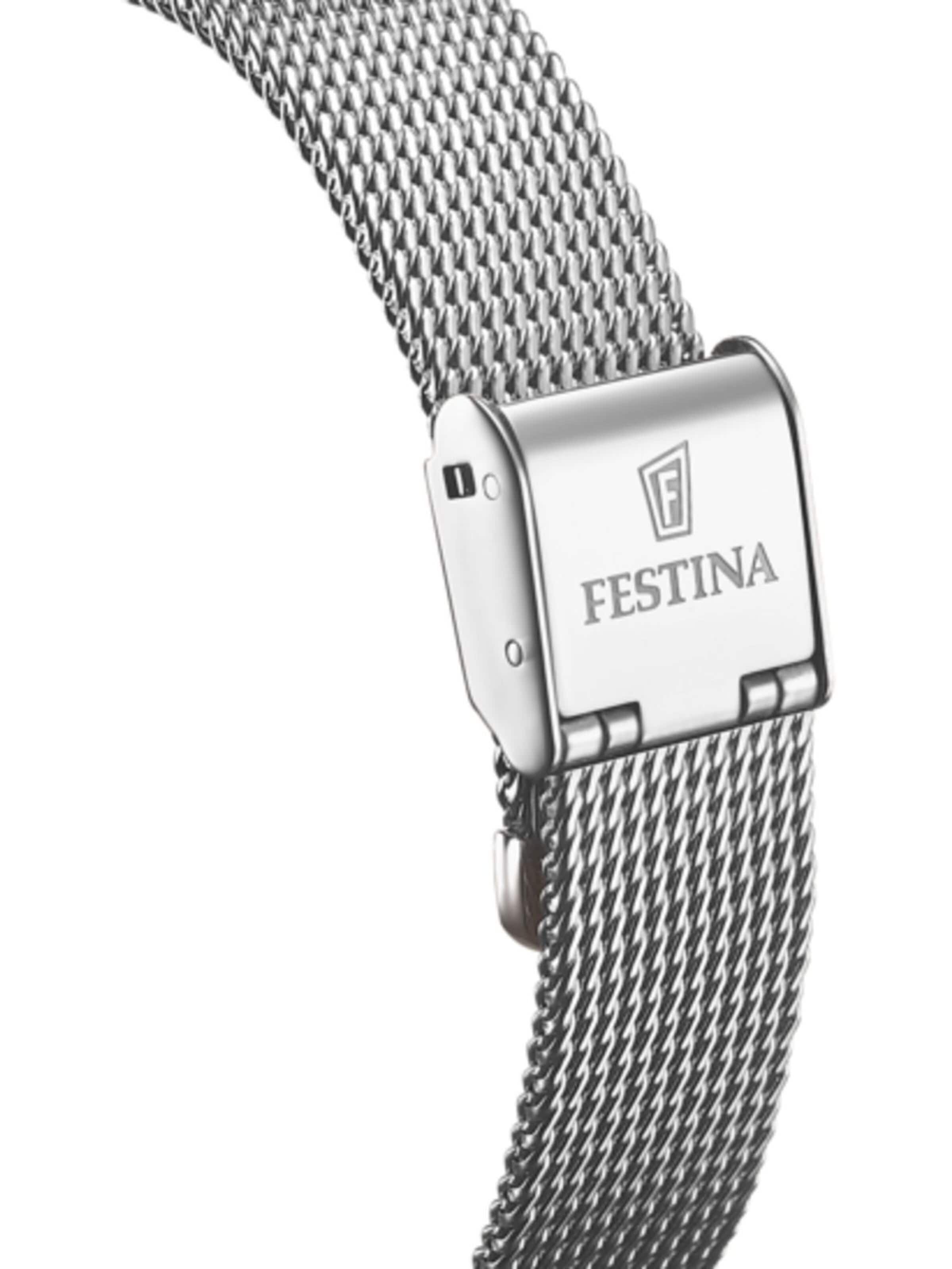 FESTINA Analogové hodinky 'Automatic watch Automatic' – stříbrná
