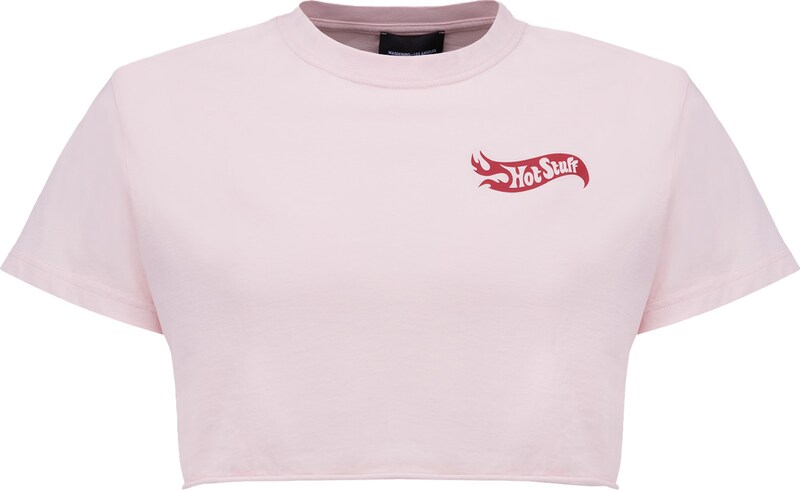 Magdeburg Los Angeles T-Shirt 'HOT STUFF' in Pink RN8209 Magdeburg Los Angeles T-Shirt 'HOT STUFF' in Pink RN8209