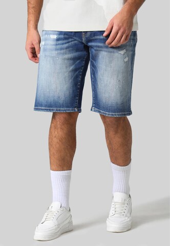 883Police Regular Jeans 'Byley' in Blue: front