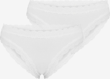 Culotte ' Invisible Seamless Lace ' Nur Die en blanc : devant