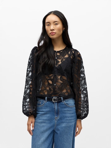 OBJECT Μπλούζα 'OBJROSE' σε μαύρο: μπροστά