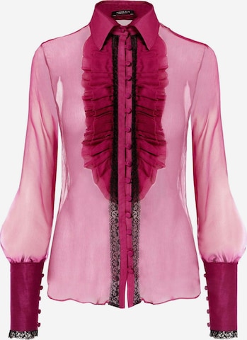 Camicia da donna di AVENUE N°29 in rosa: frontale