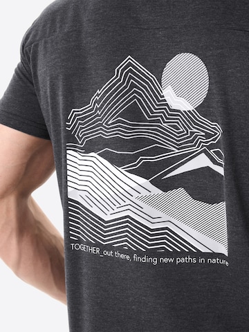 VAUDE Funktionsshirt in Schwarz