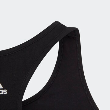 ADIDAS SPORTSWEAR Αθλητικό τοπ 'Essentials' σε μαύρο