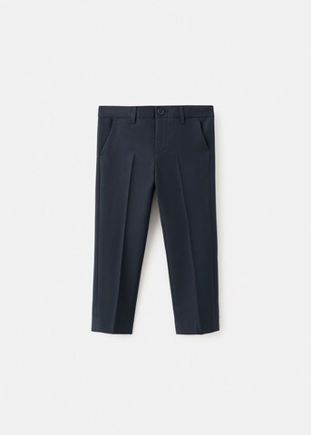 MANGO KIDS Regular Pants in Blue: front