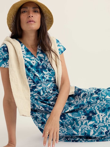 Rochie 'Chapelle' de la Seasalt Cornwall pe albastru