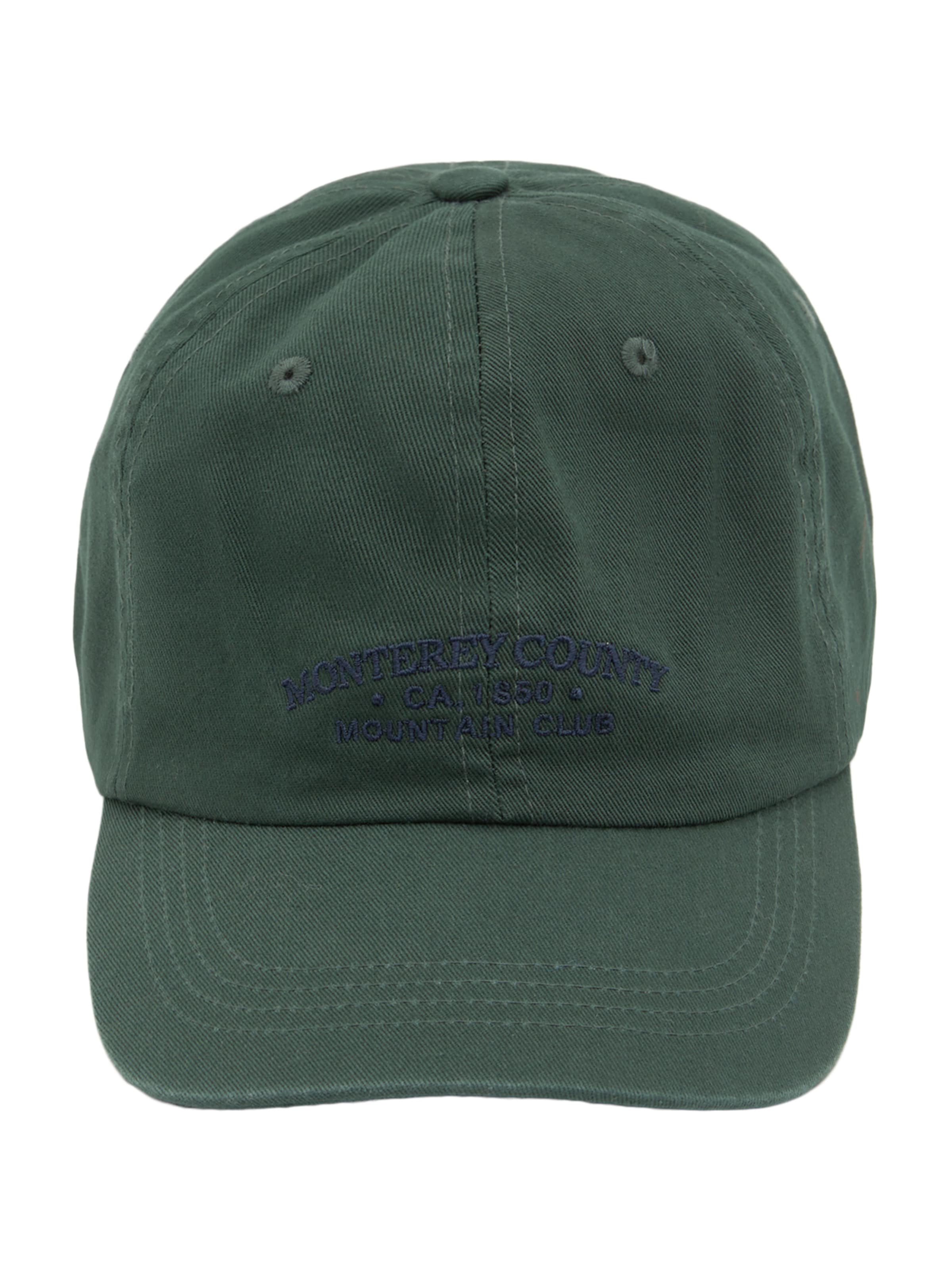 sötétkék / sötétzöld Pull&Bear Sapkák 'MONTEREY COUNTY', Termék nézet