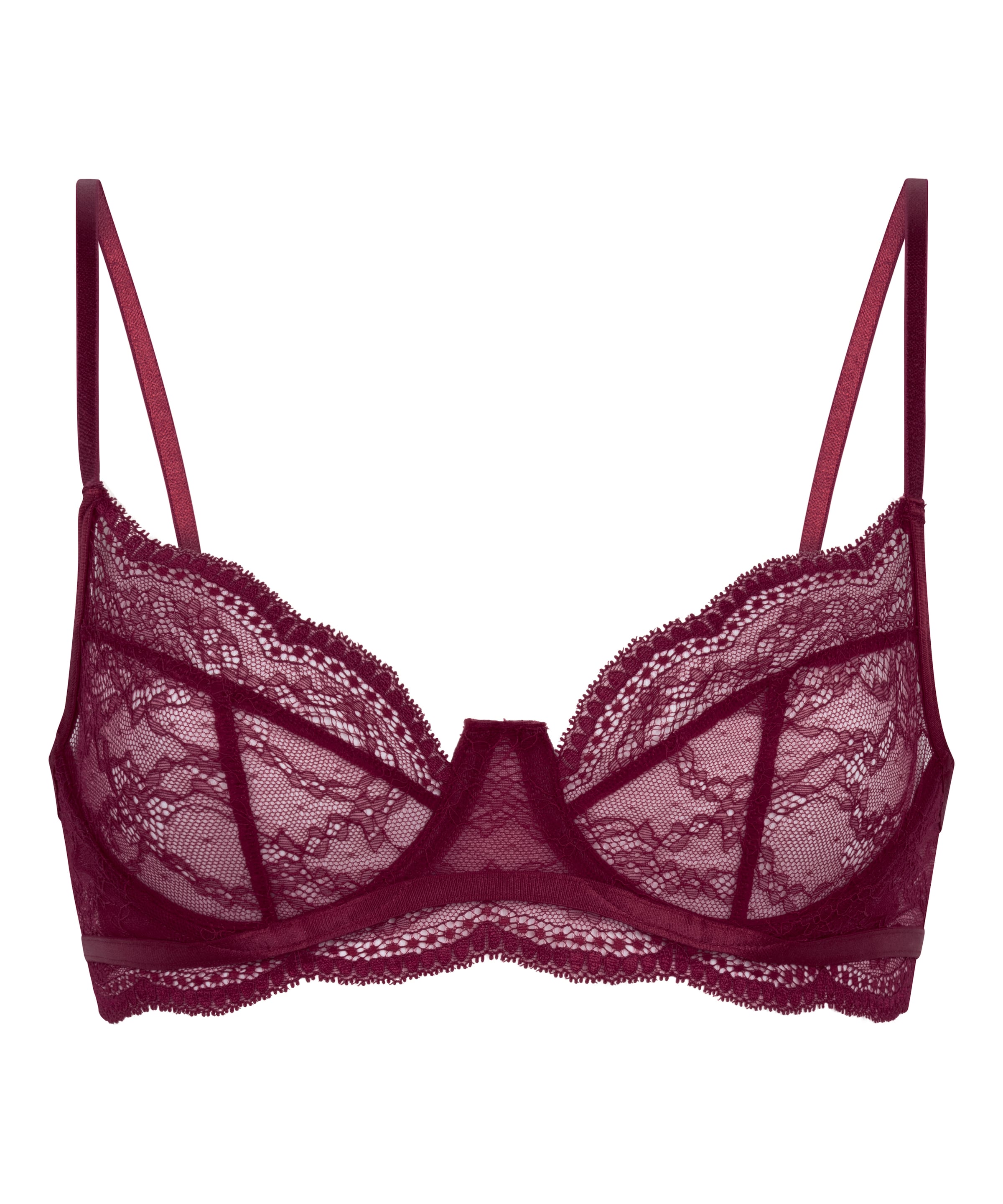 Hunkemöller T-shirt Bra 'Isabelle' in Purple: front