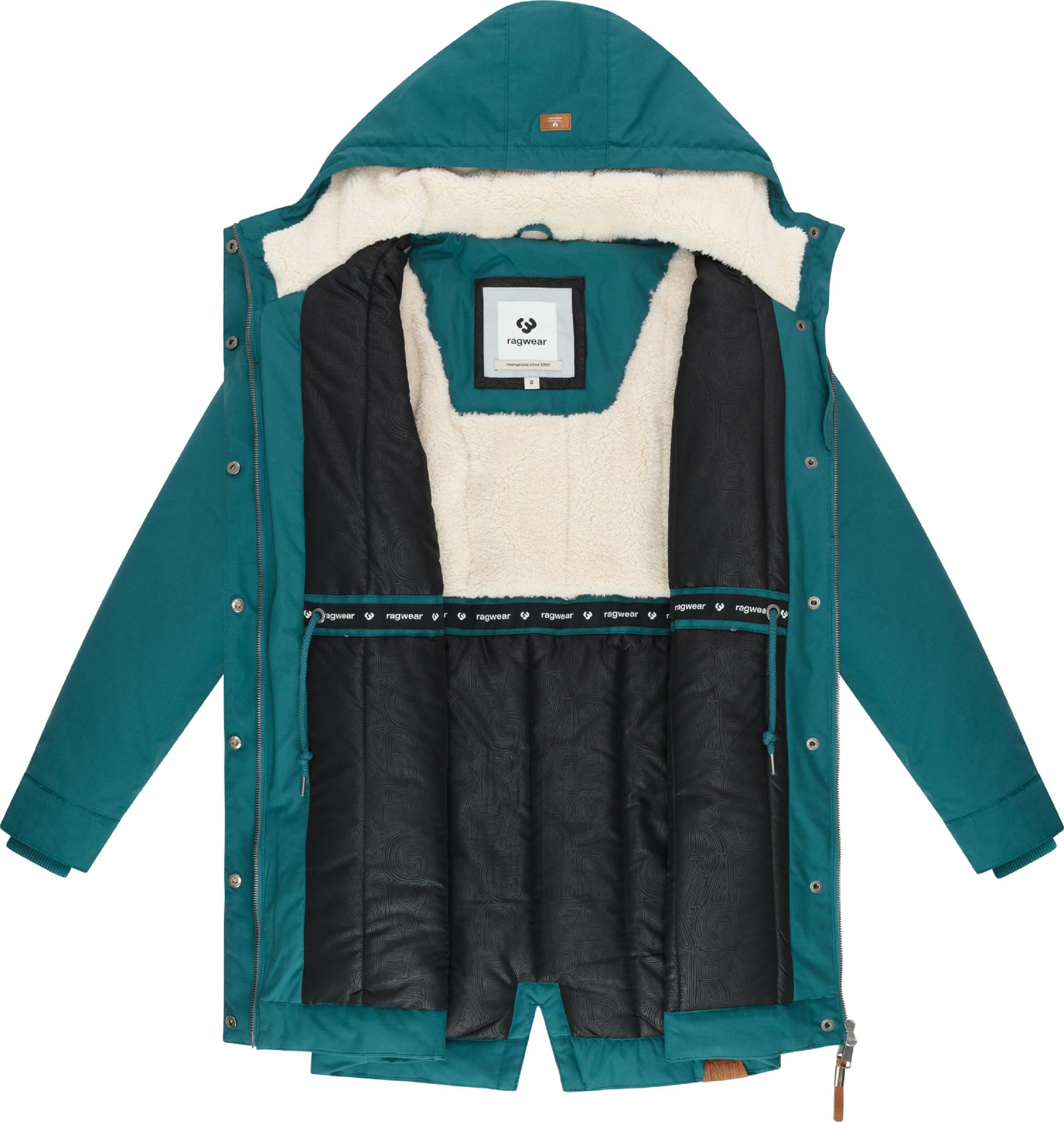 Ragwear Зимнее пальто 'Cannas' в Зеленый