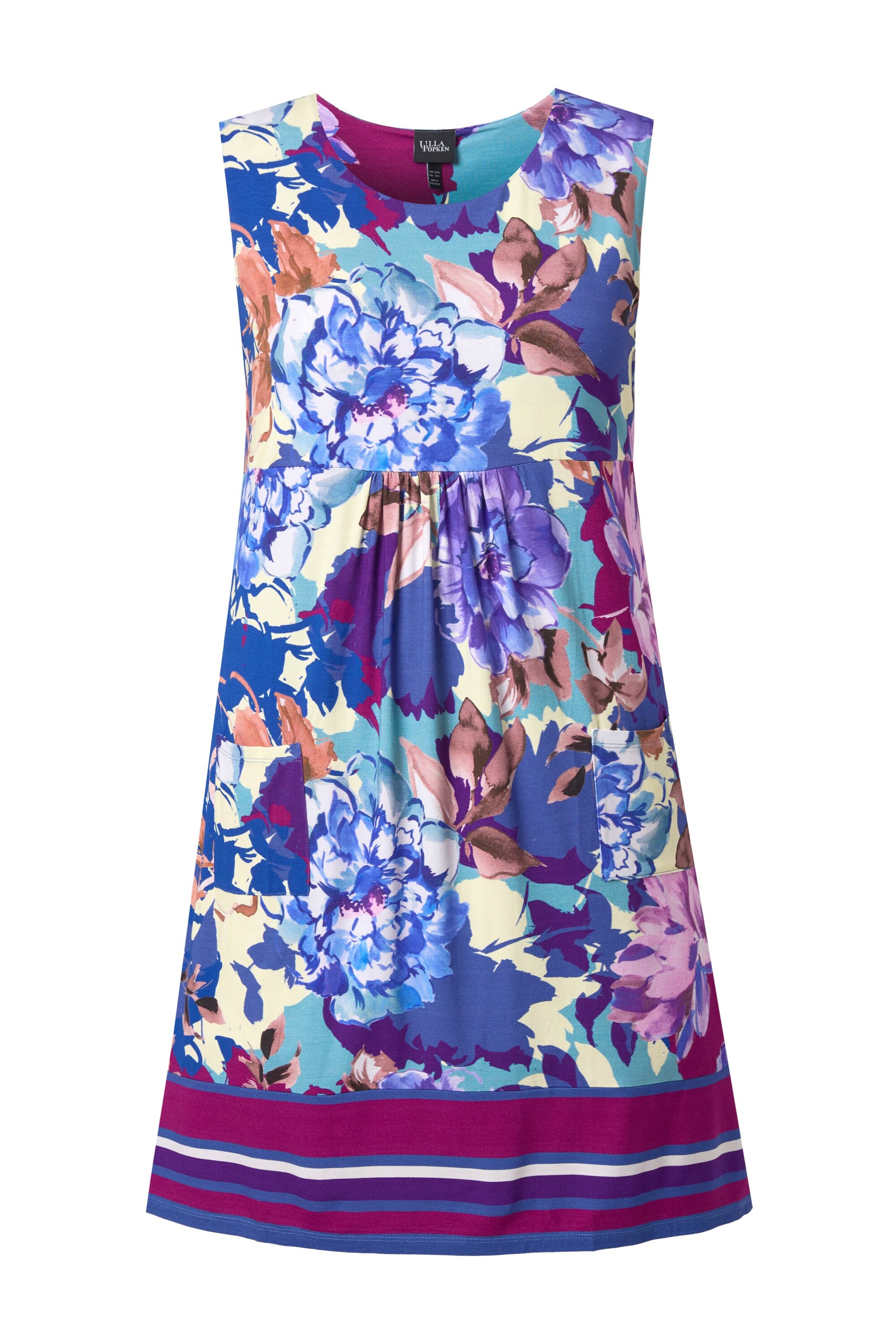 Ulla Popken Kleid in Blau: Vorderseite