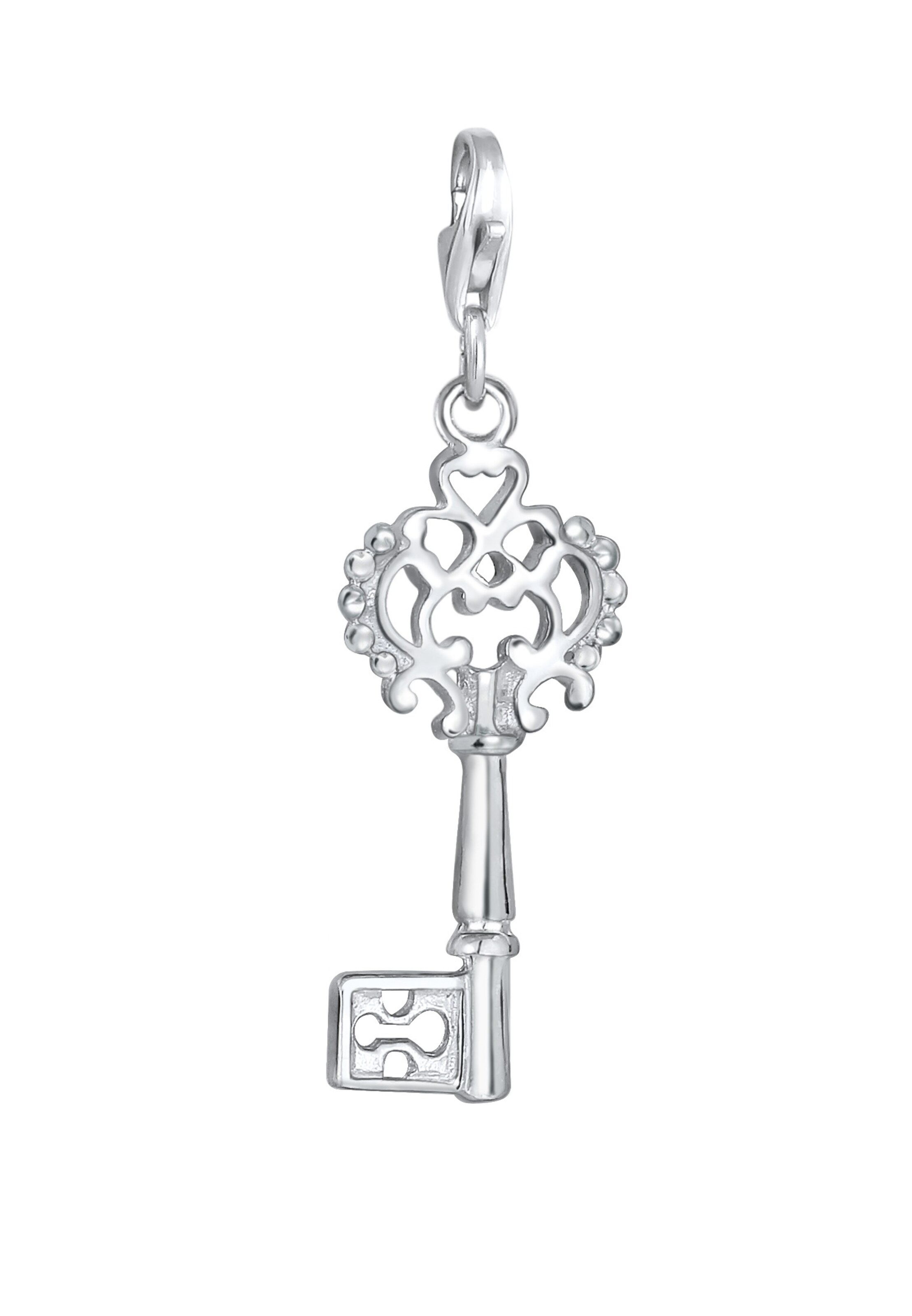 Pendentif Nenalina en argent : devant