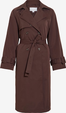 Manteau mi-saison 'VIVian' VILA en marron : devant
