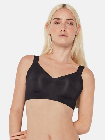 Gisela T-shirt BH in Zwart: voorkant