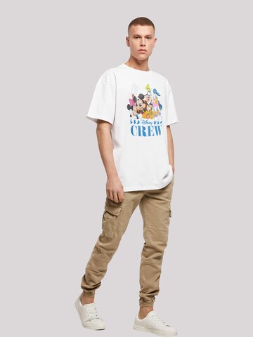 T-Shirt 'Disney Micky Maus Disney Friends' F4NT4STIC en blanc