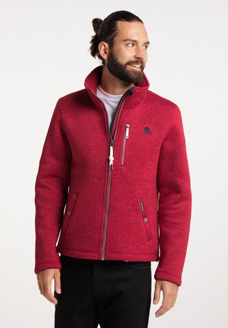 Schmuddelwedda Outdoorjacke in Rot: predná strana