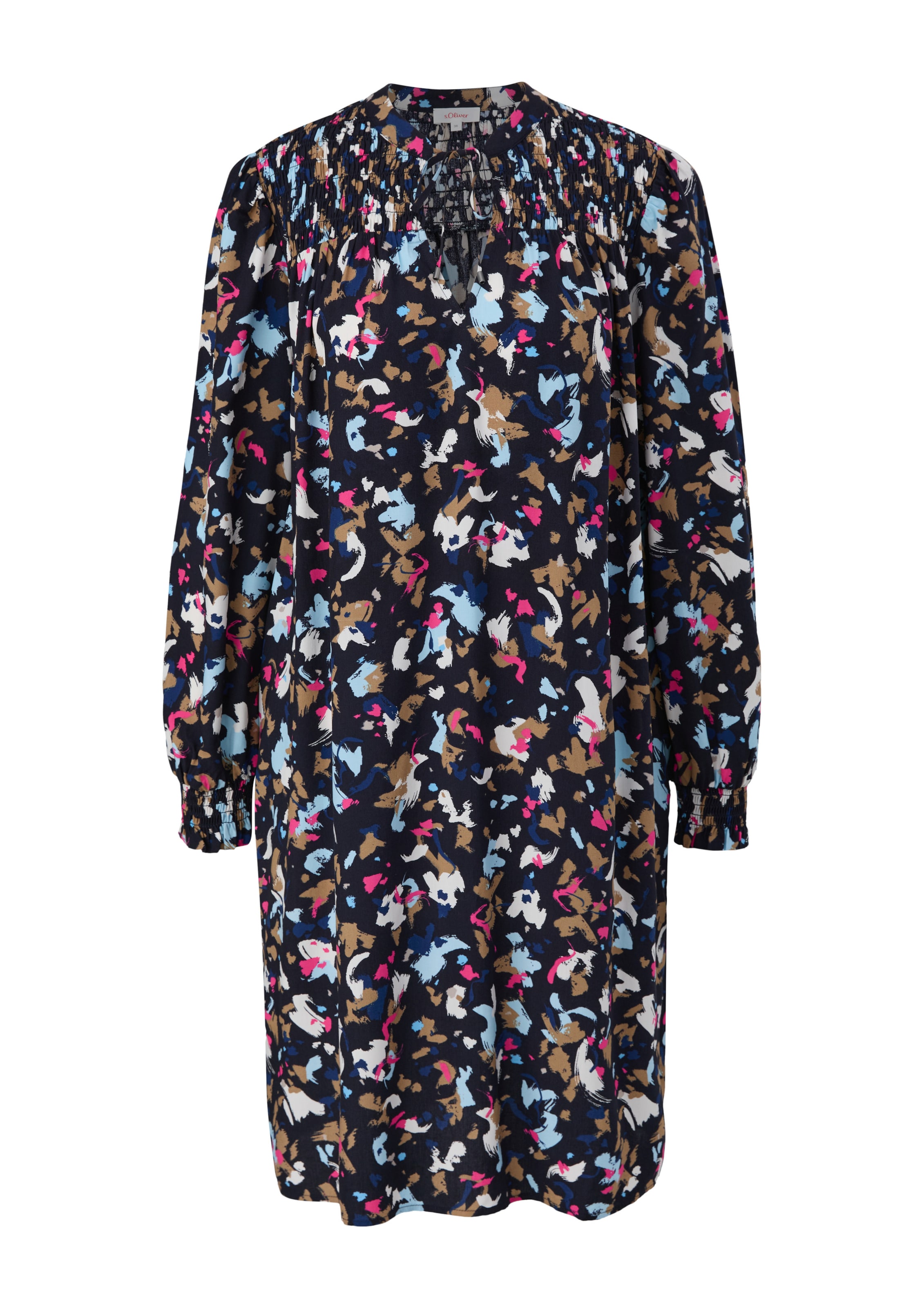 s.Oliver Robe en bleu marine, Vue avec produit