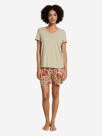 Hanro T-Shirt 'Sleep & Lounge' in Grün