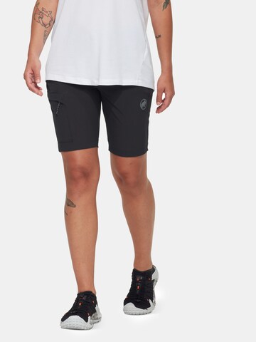 MAMMUT Regular Sporthose 'Runbold IV Shorts' in Schwarz: Vorderseite