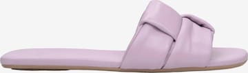 Estro Pantolette '675014' in Lila: Vorderseite