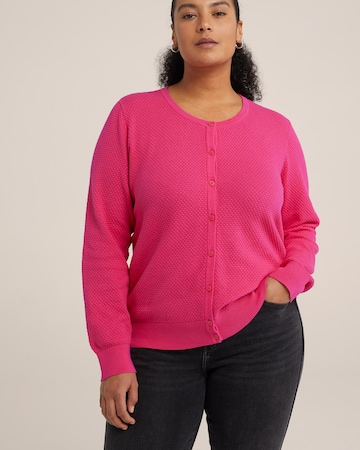 Cardigan WE Fashion en rose